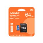 Adata Memory Micro Sdxc 64Gb Class10/W/A Ausdx64Guicl10A1-Ra1
