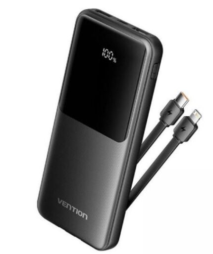 Vention Usb 10000Mah 22.5W/Black Fhob0