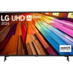 TV Set|LG|43"|4K/Smart|3840x2160|webOS|43UT80003LA