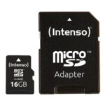 Intenso Memory Micro Sdhc 16Gb C10/W/Adapter 3413470
