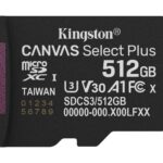 Kingston Memory Micro Sdxc 512Gb Uhs-I/Sdcs3/512Gbsp