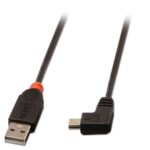 Lindy Usb2 A To Mini-B 0.5M/90 Degree 31970