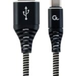 Gembird Usb-C To Usb2 2M Blk/Wht/Cc-Usb2B-Amcm-2M-Bw