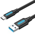 Vention Usb3.0 To Usb-C Male/2M Black Cozbh