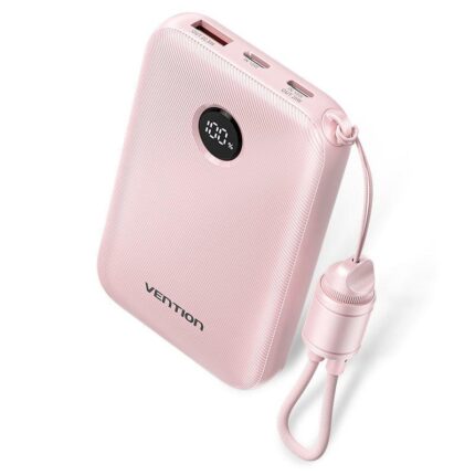 Vention Usb 10000Mah 22.5W/Pink Fkap0-C