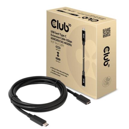 Club3D Usb-C To Usb-C 1M/M/F Cac-1531