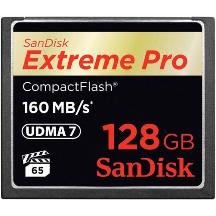 SANDISK MEMORY COMPACT FLASH 128GB/SDCFXPS-128G-X46 SANDISK