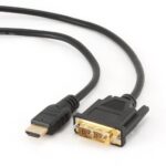 CABLE HDMI TO DVI 1.8M/BULK CC-HDMI-DVI-6 GEMBIRD - Image 2