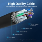 CABLE USB3.0 MALE TO MALE/0.5M BLACK CONBD VENTION - Image 12