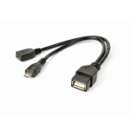GEMBIRD CABLE USB OTG AF +MICRO BF TO/MICRO BM A-OTG-AFBM-04 GEMBIRD