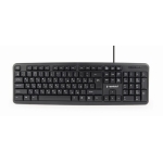 KEYBOARD STANDART USB RUS/BLACK KB-U-103-RU GEMBIRD