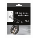 CABLE AUDIO 3.5MM 1.8M/CCAP-444-6 GEMBIRD - Image 2