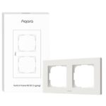 AQARA SMART SWITCH FRAME H2 (2-GANG)/WHITE FE-X01D-W AQARA