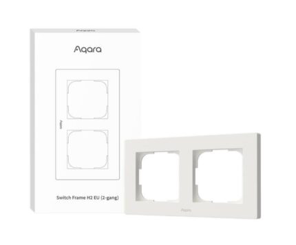 AQARA SMART SWITCH FRAME H2 (2-GANG)/WHITE FE-X01D-W AQARA
