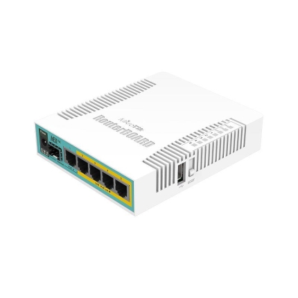 MIKROTIK NET ROUTER 10/100/1000M 5PORT/HEX POE RB960PGS MIKROTIK