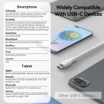 CABLE USB-C TO USB2.0/2M WHITE CTHWH VENTION - Image 16
