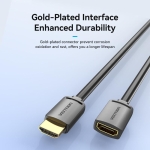 CABLE HDMI MALE/FEMALE 4K/1M BLACK AHCBF VENTION - Image 10