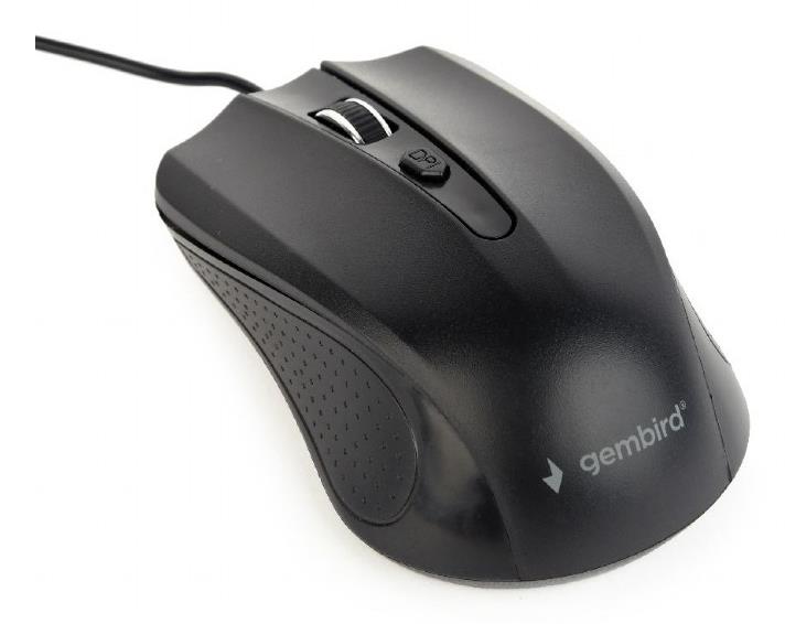 06489e5d-646d-47a8-88d9-8d9d177445c6 MOUSE USB OPTICAL BLACK/MUS-4B-01L GEMBIRD - Image 1