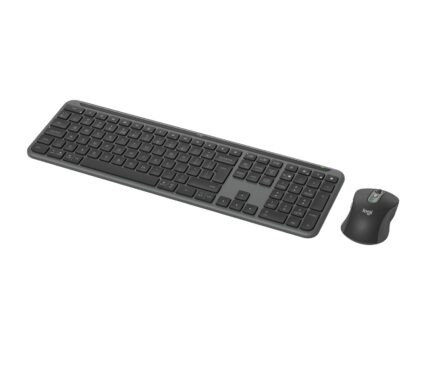 LOGITECH KEYBOARD +MOUSE SLIM MK950 ENG/GRAPHITE 920-012490 LOGITECH