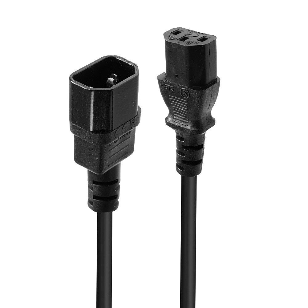 083f0416-fea1-46fd-9243-c237f1d0ba00-1 LINDY CABLE POWER EXTENSION/C14 TO C13 1M 30321 LINDY - Image 1