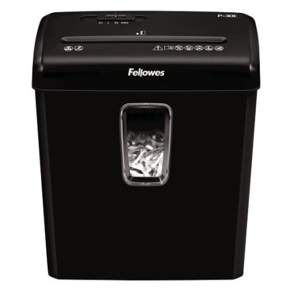 FELLOWES SHREDDER POWERSHRED P-30C/CROSS CUT 6008101 FELLOWES