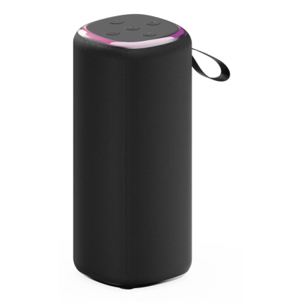 GEMBIRD Portable Speaker|GEMBIRD|Black|Wireless|Bluetooth|SPK-BT-LED-08L