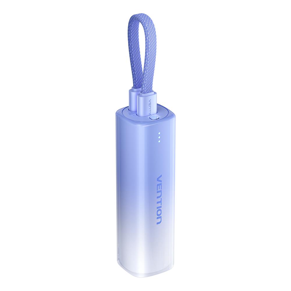 0c80a6e1-8f7c-4a08-acb3-5fb145fff66f VENTION POWER BANK USB 5000MAH 20W/BLUE FHWL0 VENTION - Image 1
