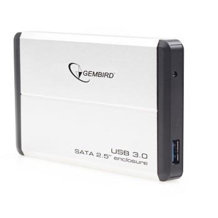 GEMBIRD HDD CASE EXT. USB3 2.5"/SILVER EE2-U3S-2-S GEMBIRD