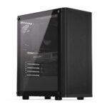 ENDORFY Case|ENDORFY|Ventum 200 Air|MicroTower|Case product features Transparent panel|Not included|ATX|MicroATX|MiniITX|Colour Black|EY2A002