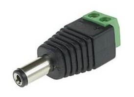 10412 POWER CONNECTOR PLUG-SCREW/WTYKDC GENWAY - Image 1