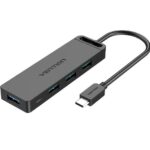 VENTION I/O HUB 5-IN-1 USB-C/0.15M TGKBB VENTION