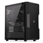 ENDORFY Case|ENDORFY|Regnum 400 Air|MidiTower|Case product features Transparent panel|Not included|ATX|MicroATX|MiniITX|Colour Black|EY2A008