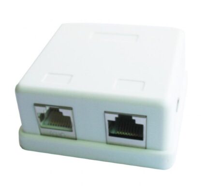 GEMBIRD CABLE ACC MOUNT BOX 2XCAT5E/NCAC-HS-SMB2 GEMBIRD