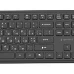 GEMBIRD KEYBOARD +MOUSE WRL CYRILLIC/BK KBS-WPS-01-CYRL GEMBIRD