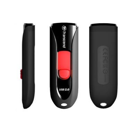TRANSCEND MEMORY DRIVE FLASH USB2 64GB/590 TS64GJF590K TRANSCEND