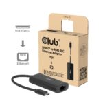 CLUB3D I/O ADAPTER USB-C TO RJ45/10G M/F CAC-2531 CLUB3D