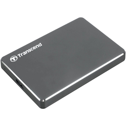 TRANSCEND External HDD|TRANSCEND|StoreJet|1TB|USB 3.1|Colour Iron Grey|TS1TSJ25C3N