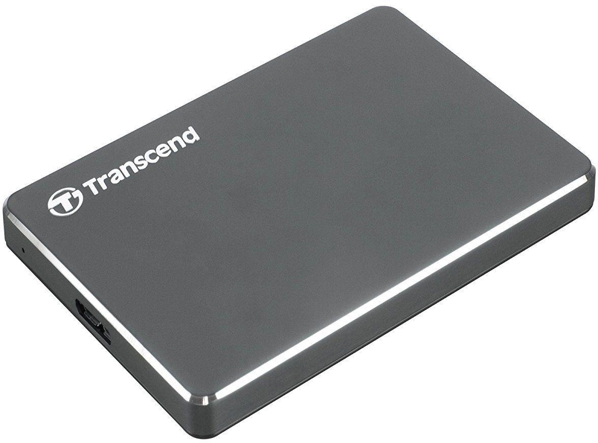 19c4ab9b-3f01-432d-a80b-c5541d8f6898-1 TRANSCEND External HDD|TRANSCEND|StoreJet|1TB|USB 3.1|Colour Iron Grey|TS1TSJ25C3N - Image 1