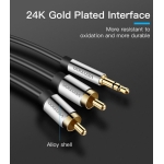CABLE AUDIO 3.5MM TO 2XRCA/2M BCFBH VENTION - Image 6