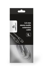 CABLE AUDIO 3.5MM EXTENSION 5M/CCA-421S-5M GEMBIRD - Image 3