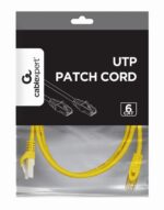PATCH CABLE CAT6 UTP 2M/YELLOW PP6U-2M/Y GEMBIRD - Image 2