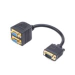GEMBIRD CABLE VGA DUAL SPLITTER/CC-VGAX2-20CM GEMBIRD