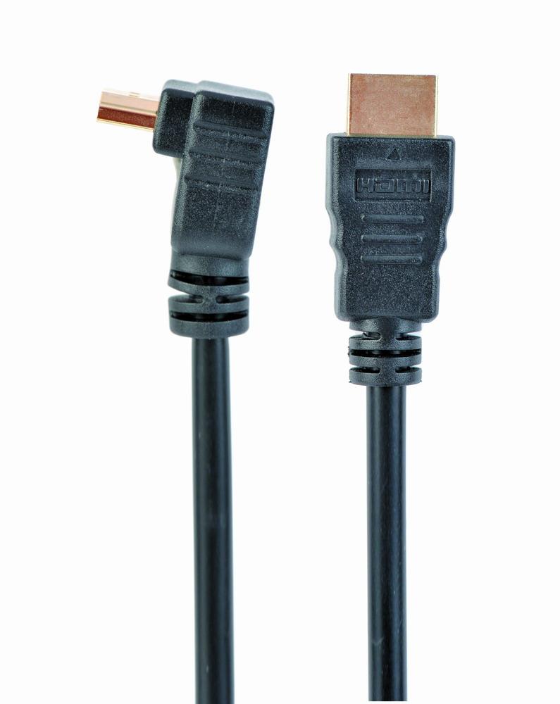 1c4c0d0c-d9c2-4f42-bd94-867752e2c314-1 GEMBIRD CABLE HDMI-HDMI 3M V2.0 90DEG./CC-HDMI490-10 GEMBIRD - Image 1