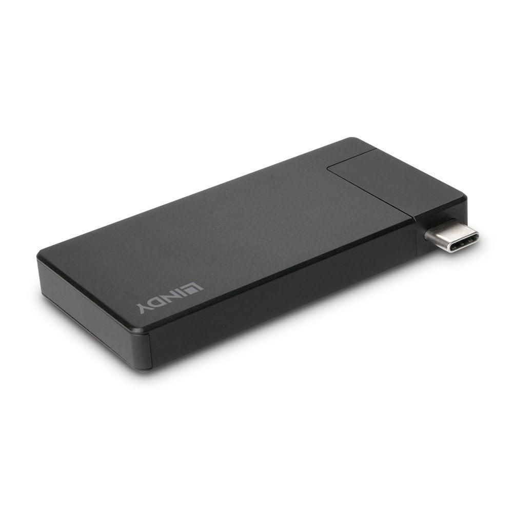 1d2005c2-1f34-48fd-ae18-3d916105bba0-1 LINDY I/O DOCKING STATION USB-C/DST-MICRO 43336 LINDY - Image 1