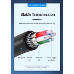 CABLE USB2.0C MALE TO A FEMALE/0.15M BLACK CCSBB VENTION - Image 10
