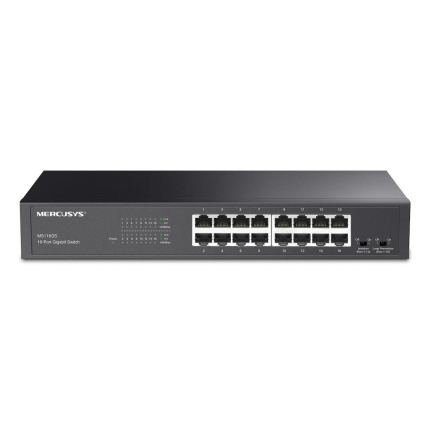 MERCUSYS Switch|MERCUSYS|MS116GS|16x10Base-T / 100Base-TX / 1000Base-T|MS116GS