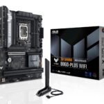 ASUS Mainboard|ASUS|Intel B860 Express|LGA1851|ATX|Memory DDR5|Memory slots 4|1xPCI-Express 4.0 1x|1xPCI-Express 4.0 16x|1xPCI-Express 5.0 16x|3xM.2|1xHDMI|1xDisplayPort|2xUSB 2.0|3xUSB 3.0|2xUSB 3.2|1xUSB-C|1xOptical S/PDIF|1xRJ45|5xAudio port|TUFGAMINGB860-PLUSWIFI