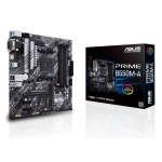 ASUS Mainboard|ASUS|AMD B550|SAM4|MicroATX|Memory DDR4|Memory slots 4|2xPCI-Express 3.0 1x|1xPCI-Express 4.0 16x|2xM.2|1x15pin D-sub|1xDVI-D|1xHDMI|6xUSB 3.2|1xPS/2|1xRJ45|3xAudio port|PRIMEB550M-A