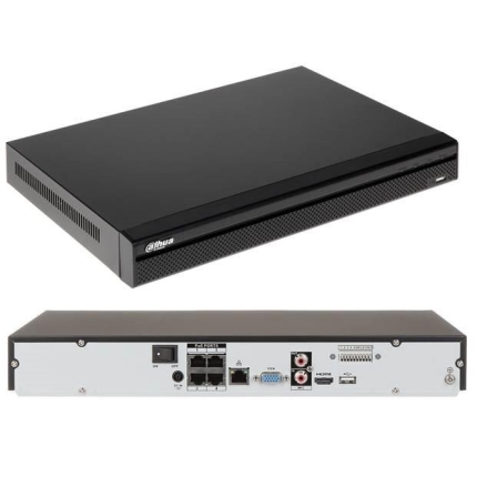 DAHUA NET VIDEO RECORDER 4CH 4POE/NVR4204-P-4KS2/L DAHUA