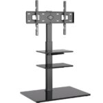 ONKRON TV SET ACC FLOOR STAND /32-65"/BLACK TS5550-B ONKRON